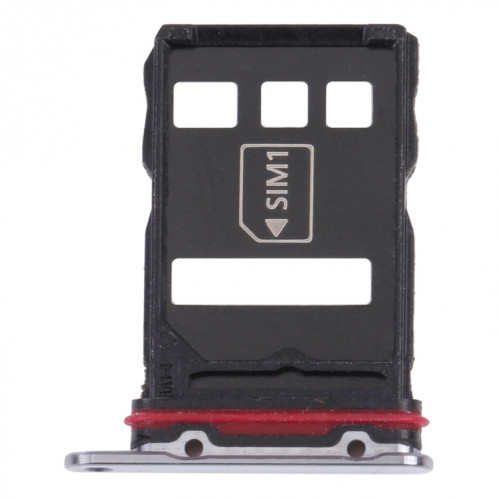 Plateau de carte SIM + plateau de carte NM pour Huawei P50 Pro (noir) SH930B320-34