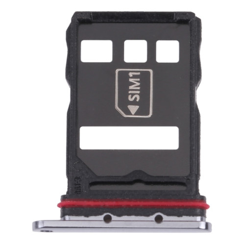 Plateau de carte SIM + plateau de carte NM pour Huawei P50 (noir) SH931B224-34
