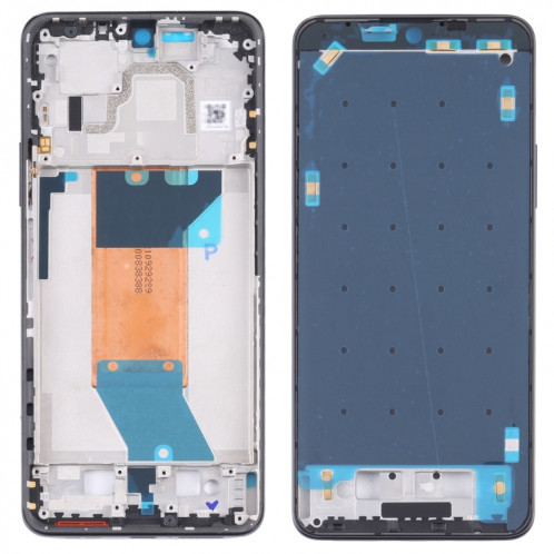 Plaque de lunette de cadre LCD à boîtier avant pour Xiaomi Redmi K50 (noir) SH955B920-37