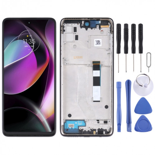 Écran LCD TFT pour Motorola Moto G 5G Digitizer Assemblage complet avec cadre (Violet) SH971P1380-37