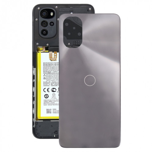 Couvercle arrière de la batterie d'origine pour Motorola Moto G22 (noir) SH86BL709-37