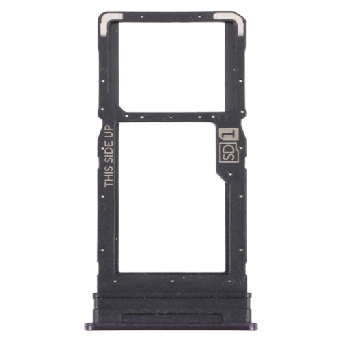 Plateau de carte SIM + plateau de carte micro SD pour Motorola Moto G 5G (gris) SH993H627-34