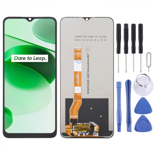 Écran LCD TFT pour OPPO Realme C35 avec assemblage complet du numériseur SH5015424-36