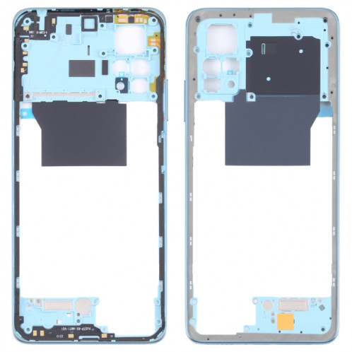 Plaque de cadre intermédiaire pour Xiaomi Poco X4 Pro 5G/Redmi Note 11E Pro (Bleu) SH043L322-36