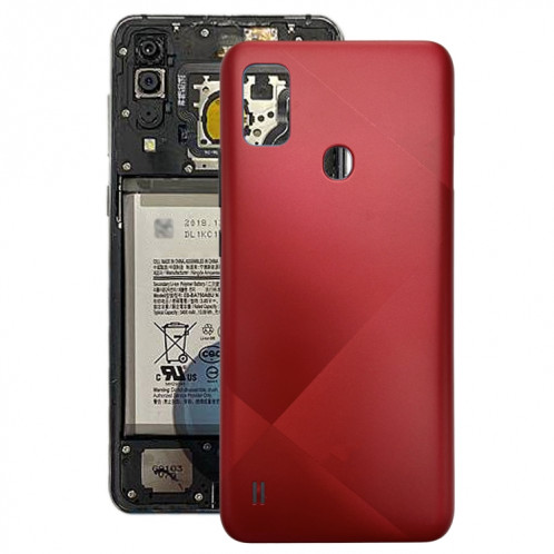 Couvercle arrière de la batterie pour ZTE Blade A51 2021 (rouge) SH81RL1326-37