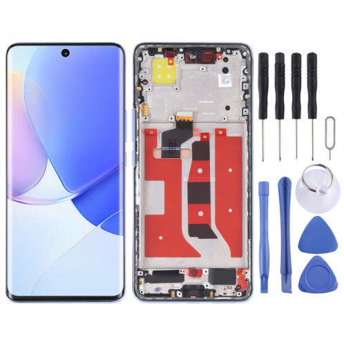Écran LCD OLED d'origine pour Huawei Nova 9 Digitizer Assemblage complet avec cadre (Bleu) SH356L1930-35