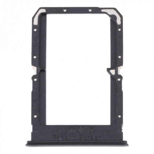 Pour plateau de carte SIM OnePlus Ace Racing + plateau de carte SIM (gris) SH425H1922-34