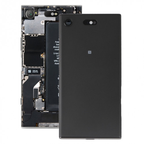 Couvercle arrière de batterie d'origine avec couvercle d'objectif d'appareil photo pour Sony Xperia XZ1 Compact SH35BL177-36