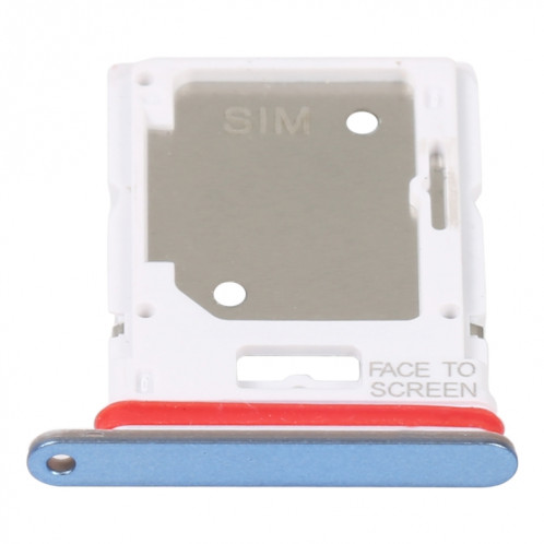 Plateau de carte SIM + plateau de carte Micro SD pour Xiaomi Redmi Note 11 Pro 4G/Redmi Note 11 Pro 5G/Redmi Note 11E Pro/Redmi Note 11 Pro+ 5G Inde/Poco X4 Pro 5G (Bleu) SH543L1494-34