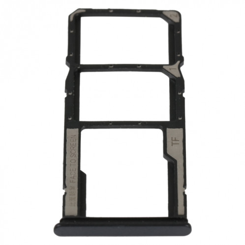 Pour Xiaomi Redmi Note 11SE Plateau de carte SIM + Plateau de carte SIM + Plateau de carte Micro SD (Noir) SH554B1533-34