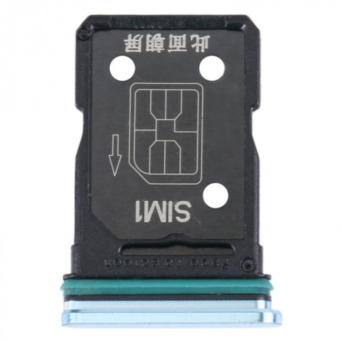 Pour OPPO Reno4 5G Plateau de carte SIM + Plateau de carte SIM (Bleu) SH668L1665-34