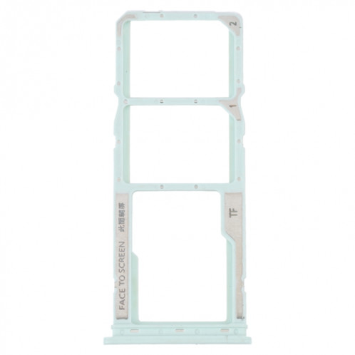 Pour Xiaomi Redmi A1 2022 / Redmi A1+ Plateau de carte SIM + Plateau de carte SIM + Plateau de carte Micro SD (Vert) SH713G919-34