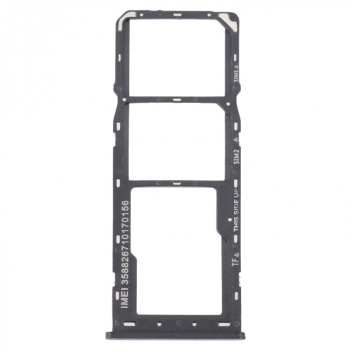 Pour TCL 30 SE / 30E / 305 / 306 Plateau de carte SIM d'origine + Plateau de carte SIM + Plateau de carte Micro SD (Gris) SH756H1641-34