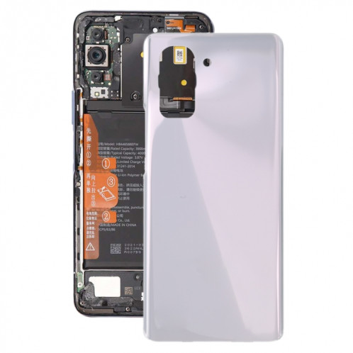 Pour le couvercle arrière de la batterie en verre OEM Huawei Nova 10 (blanc) SH79PL1250-36