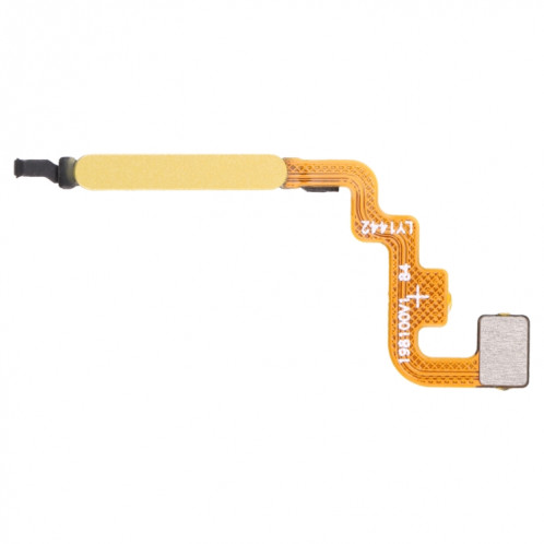 Pour Xiaomi Redmi Note 11 4G Global / Redmi Note 11s 4G / Poco M4 Pro 4G Câble flexible de capteur d'empreintes digitales d'origine (jaune) SH906Y1332-34