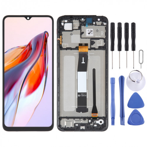 Écran LCD d'origine AMOLED pour Xiaomi Redmi 12C numériseur assemblage complet avec cadre SH59721082-35