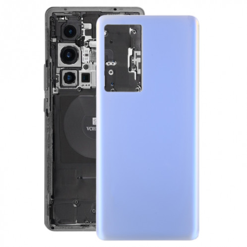 Pour vivo X70 Pro Couvercle arrière de la batterie en verre OEM (Aurora Blue) SH2ABL231-36