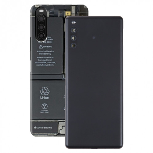 Pour Sony Xperia L4 Couvercle arrière de batterie d'origine (noir) SH63BL1635-36