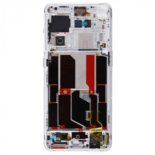 Pour OnePlus 10 Pro NE2210 NE2211 NE2213 Plaque de cadre intermédiaire (Blanc) SH075W381-34