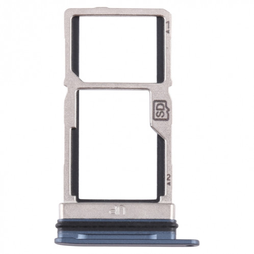 Pour Nokia XR20 Plateau de carte SIM d'origine + Plateau de carte SIM / Micro SD (Bleu) SH172L1136-34
