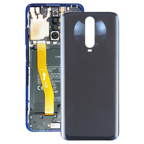 Pour Xiaomi Poco X2 Couvercle arrière de batterie en verre OEM (noir) SH73BL1226-30