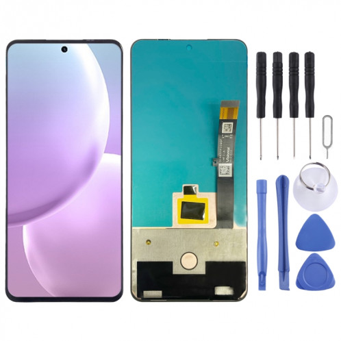 Écran LCD en matériau AMOLED pour ZTE Voyage 20 Pro 9040N avec assemblage complet du numériseur (noir) SH316B610-36