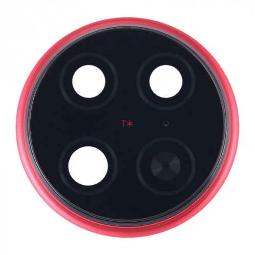 Pour le couvercle d'objectif d'appareil photo d'origine vivo X90 Pro (rouge) SH328R1346-34