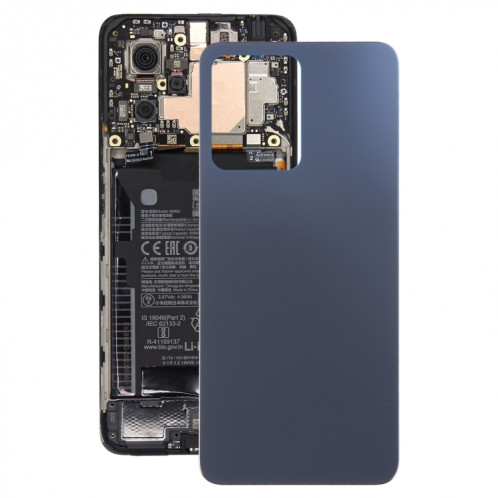 Pour Xiaomi Redmi Note 12 4G Couvercle arrière de la batterie d'origine (noir) SH63BL602-30