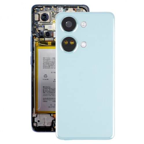Pour OnePlus Ace 2V couvercle arrière de batterie d'origine avec couvercle d'objectif d'appareil photo (vert) SH10GL1761-36