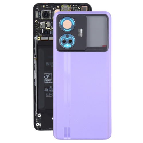 Pour le couvercle arrière de la batterie d'origine Realme GT Neo 5 (violet) SH67PL690-36