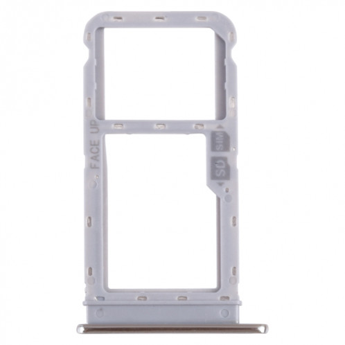 Pour Motorola Moto G Plateau de carte SIM rapide + Plateau de carte Micro SD (Argent) SH823S1461-34