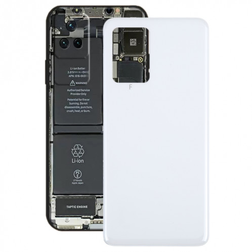 Pour Xiaomi Redmi K60E Couvercle arrière de la batterie d'origine (blanc) SH64WL1600-30