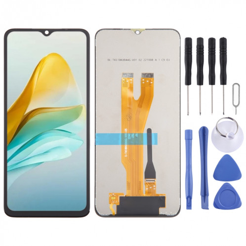 Pour écran LCD ZTE Blade A53 avec numériseur complet (noir) SH992B260-37
