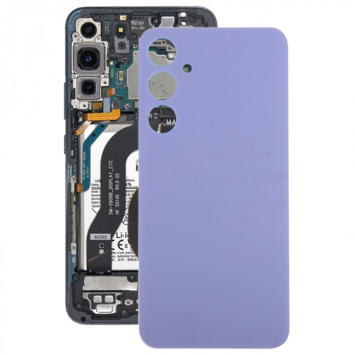 Pour Samsung Galaxy S23 FE SM-S711B Couvercle arrière de la batterie (violet) SH15PL526-37