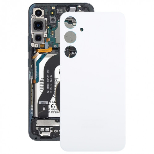 Pour Samsung Galaxy S23 FE SM-S711B Couvercle arrière de la batterie (blanc) SH15WL296-37