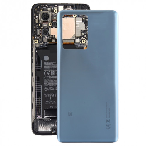 Pour Xiaomi Redmi Note 12 Discovery / Redmi Note 12 Explorer OEM Matériau en verre Couvercle arrière de la batterie (Bleu) SH36LL1281-37