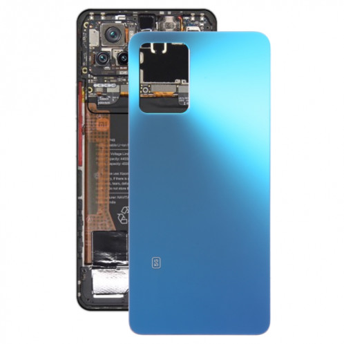 Pour Xiaomi Poco F4 OEM Matériau en verre Couvercle arrière de la batterie (Bleu) SH47LL511-37