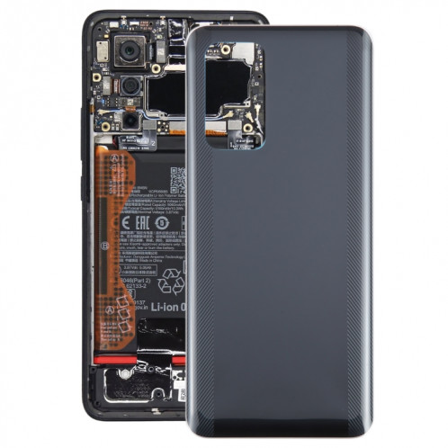Pour Xiaomi Poco F5 Pro OEM Matériau en verre Couvercle arrière de la batterie (Noir) SH48BL1179-37