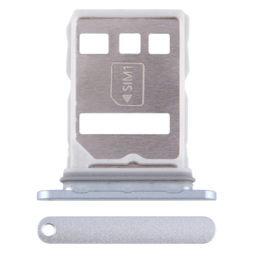 Pour Huawei Mate 60 Pro+ Plateau pour carte SIM + NM (Argent) SH165S948-34