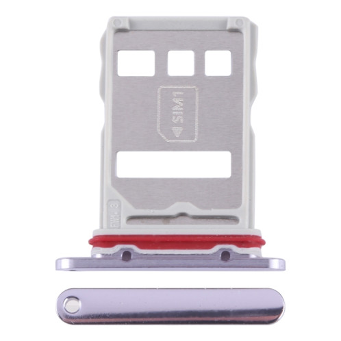 Pour Huawei Mate 50 Plateau pour carte SIM + NM (Violet) SH200P1598-34