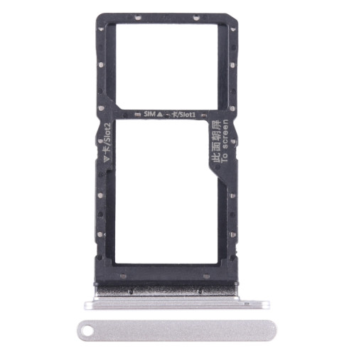 Pour Honor Play 20A SIM + SIM / Micro SD Card Tray (Argent) SH223S124-34