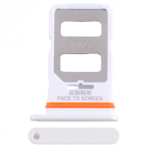 Pour Xiaomi Poco X5 Pro Plateau de carte SIM + Plateau de carte SIM (Blanc) SH365W1149-34