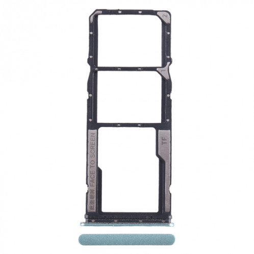 Pour Xiaomi Redmi Note 12s Plateau de carte SIM + Plateau de carte SIM + Plateau de carte Micro SD (Vert) SH376G1371-34