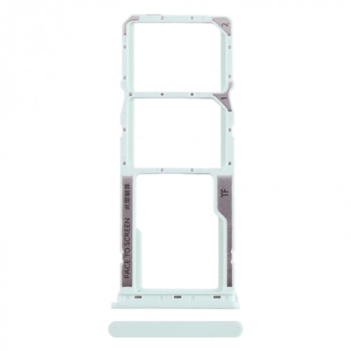 Pour Xiaomi Redmi A2+ Plateau de carte SIM + Plateau de carte SIM + Plateau de carte Micro SD (Vert) SH379G1037-34