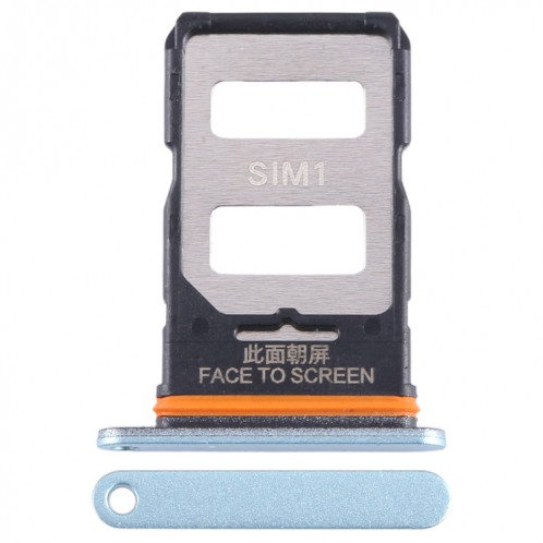 Pour Xiaomi Note 13 Pro Plateau de carte SIM + Plateau de carte SIM (Bleu) SH387L1561-34