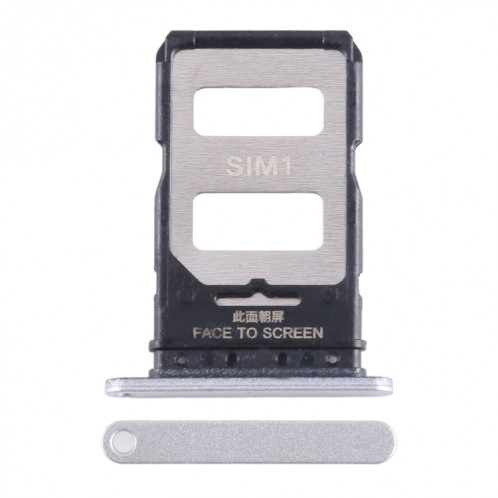 Pour Xiaomi Note 13 Pro+ Plateau pour carte SIM + Plateau pour carte SIM (Argent) SH388S1938-34