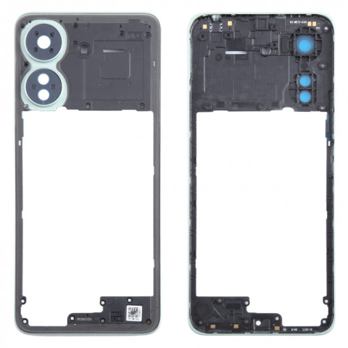 Pour Xiaomi Redmi 13C, plaque de cadre central d'origine (vert) SH424G507-36
