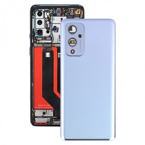Pour OnePlus 9 (CN/IN) Couvercle arrière de la batterie d'origine (Violet) SH22PL1355-37