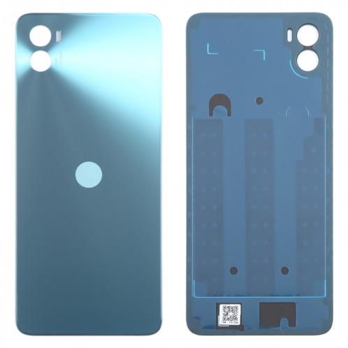 Pour Motorola Moto E22s Couvercle arrière de la batterie d'origine (Bleu) SH44LL1984-37