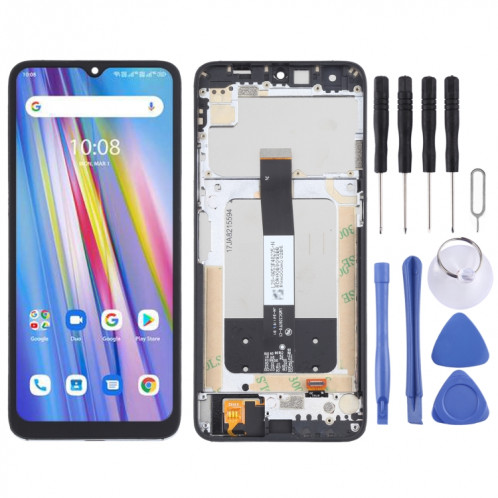 Ecran LCD Origina pour Umidigi A11 Digitizer Assemblage complet avec cadre (Noir) SH567B630-36